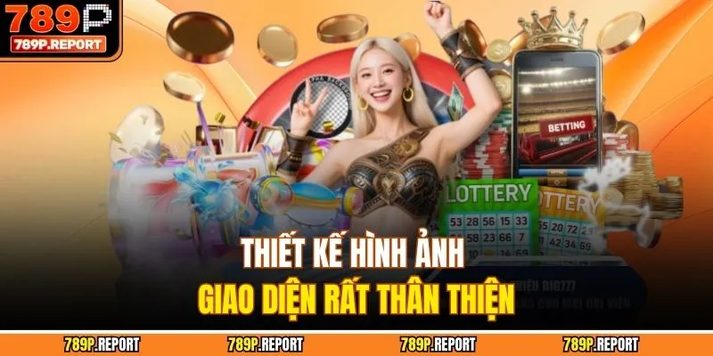 Thiết kế hình ảnh giao diện rất thân thiện
